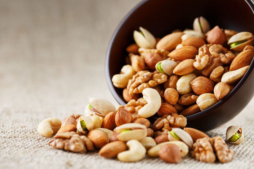 Different nuts to increase potency in men